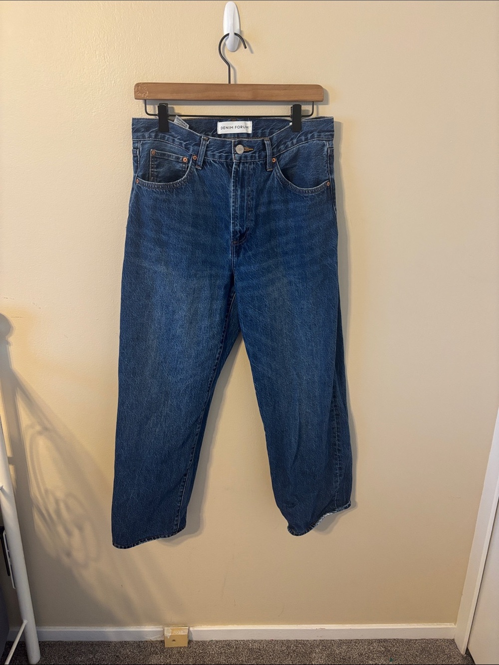 Denim Forum The 90’s Marlo Hi-Rise Baggy Jeans
